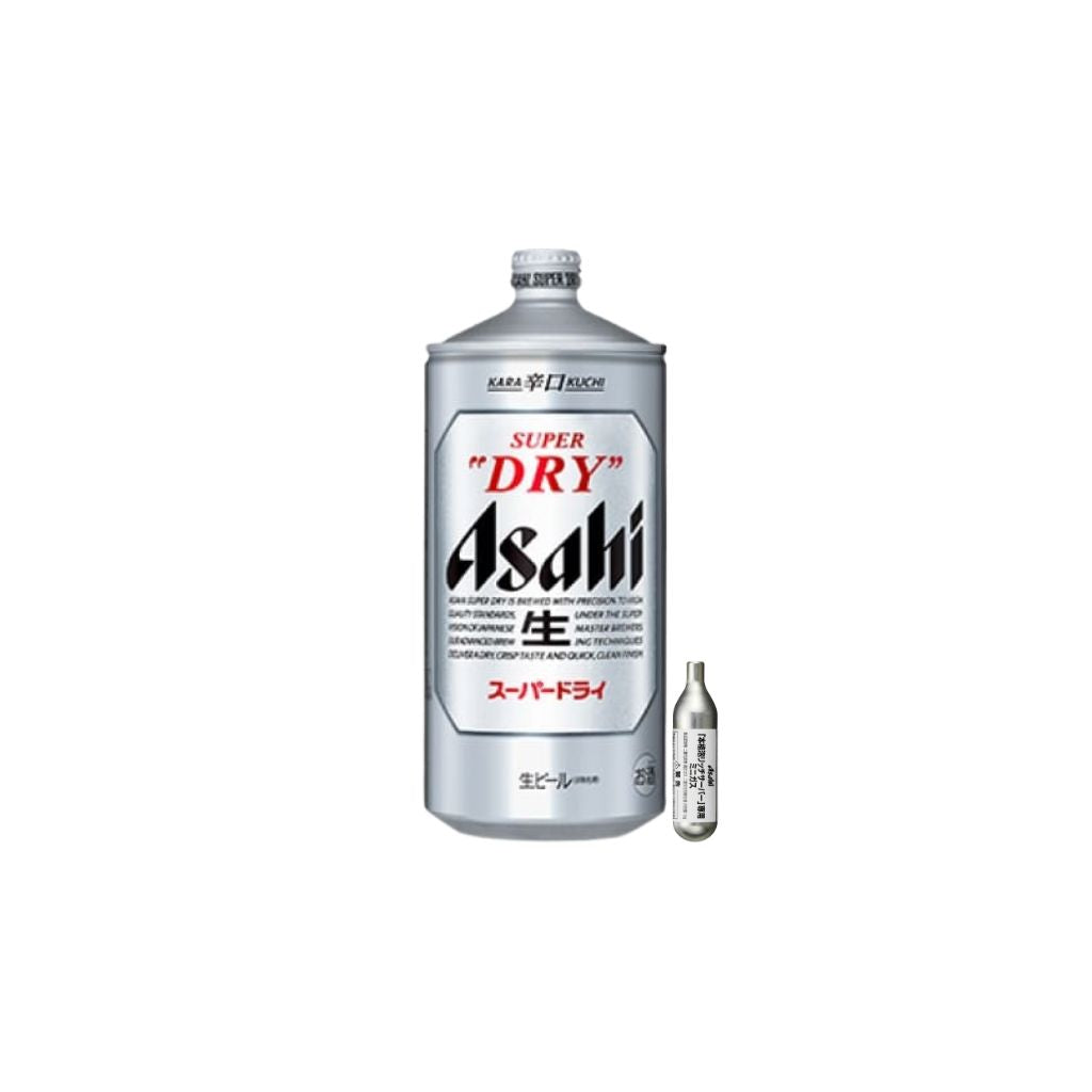 スーパードライ2L × 1本(ミニガス付属)